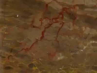 棕底红黄纹石材贴图