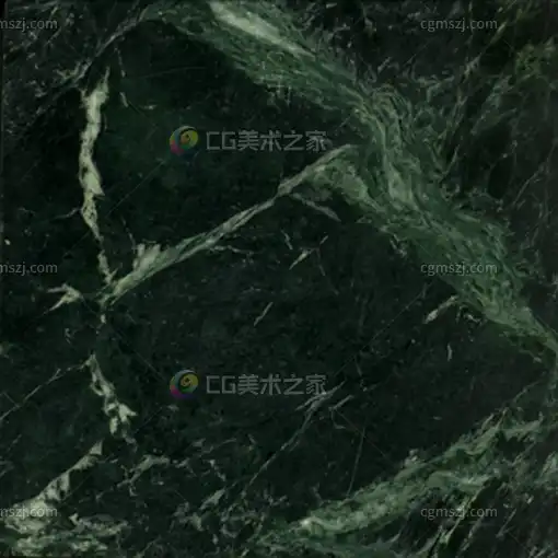 深蓝色底浅绿纹大理石贴图