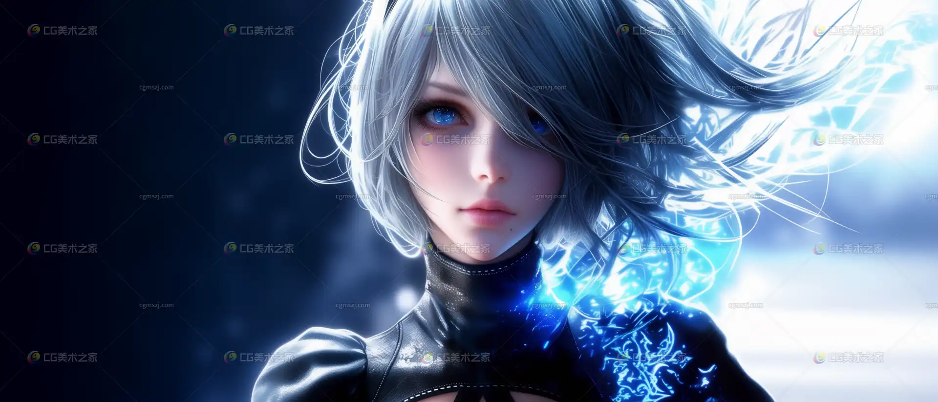 二次元美女未来感