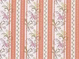 复古欧式花卉条纹布艺贴图