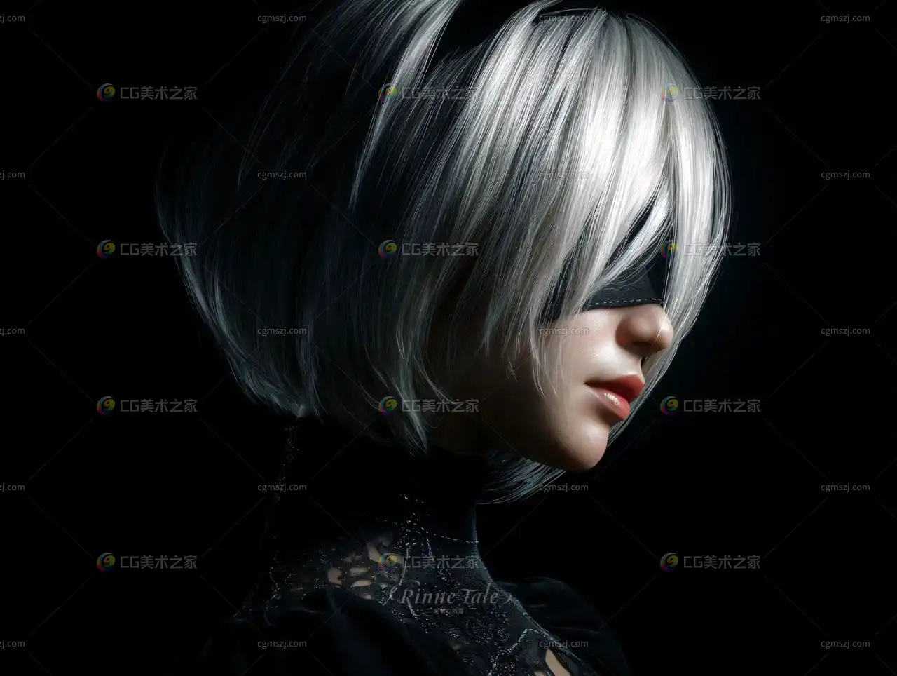 黑暗中的银白倩影-尼尔机械纪元 (10)