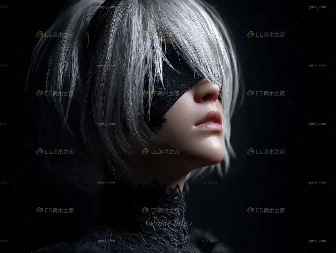 黑暗中的银白倩影-尼尔机械纪元 (11)