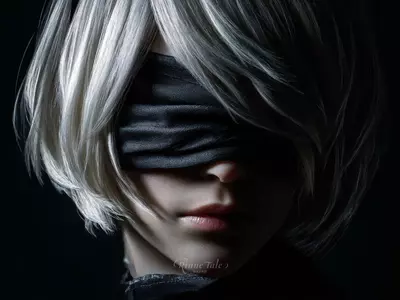 黑暗中的银白倩影-尼尔机械纪元 (12)