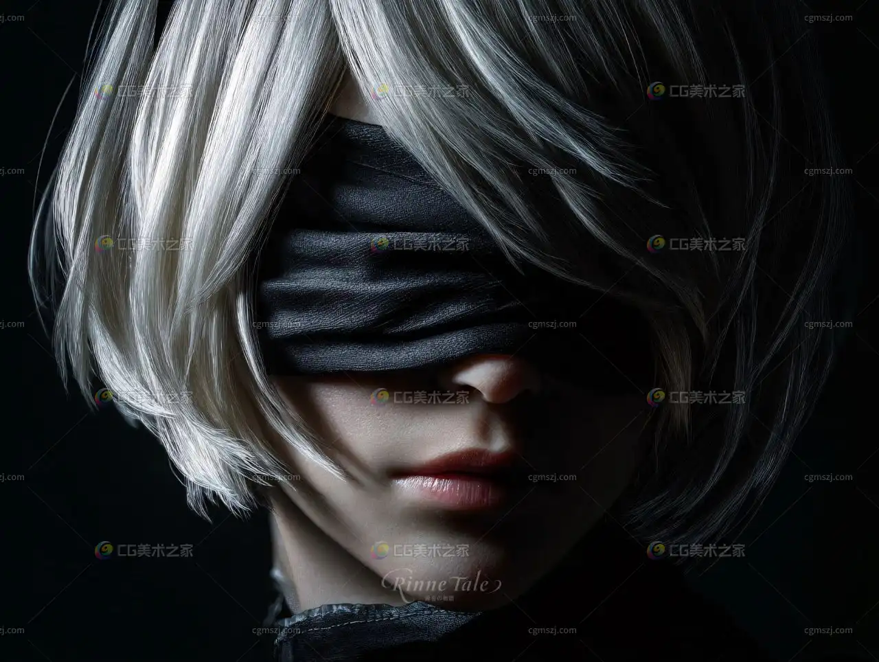 黑暗中的银白倩影-尼尔机械纪元 (12)