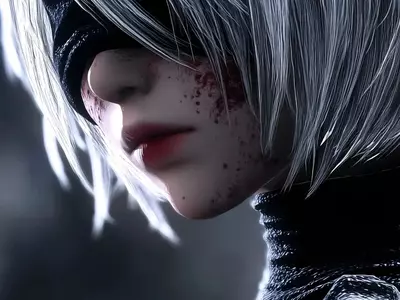 黑暗中的银白倩影-尼尔机械纪元 (14)