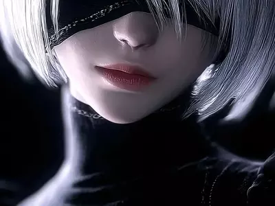 黑暗中的银白倩影-尼尔机械纪元 (15)