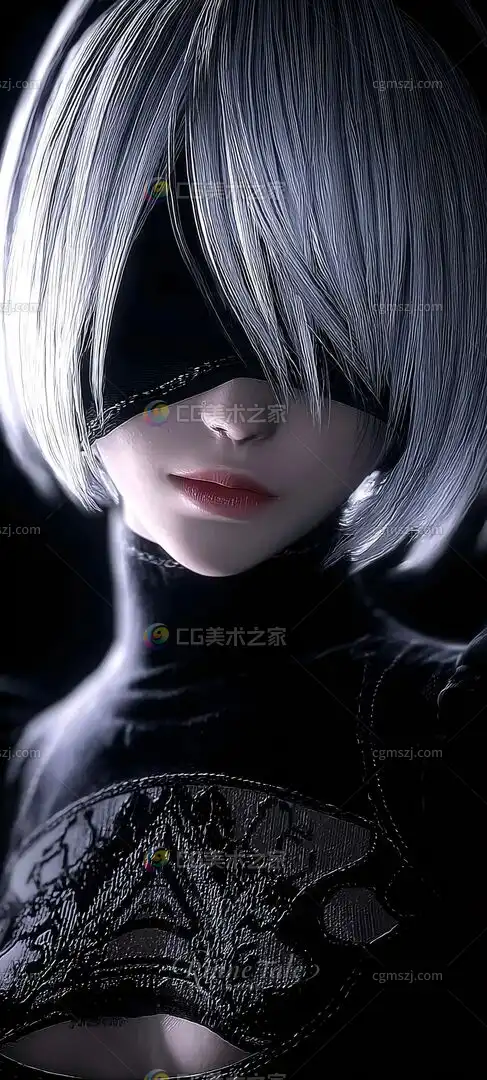 黑暗中的银白倩影-尼尔机械纪元 (15)