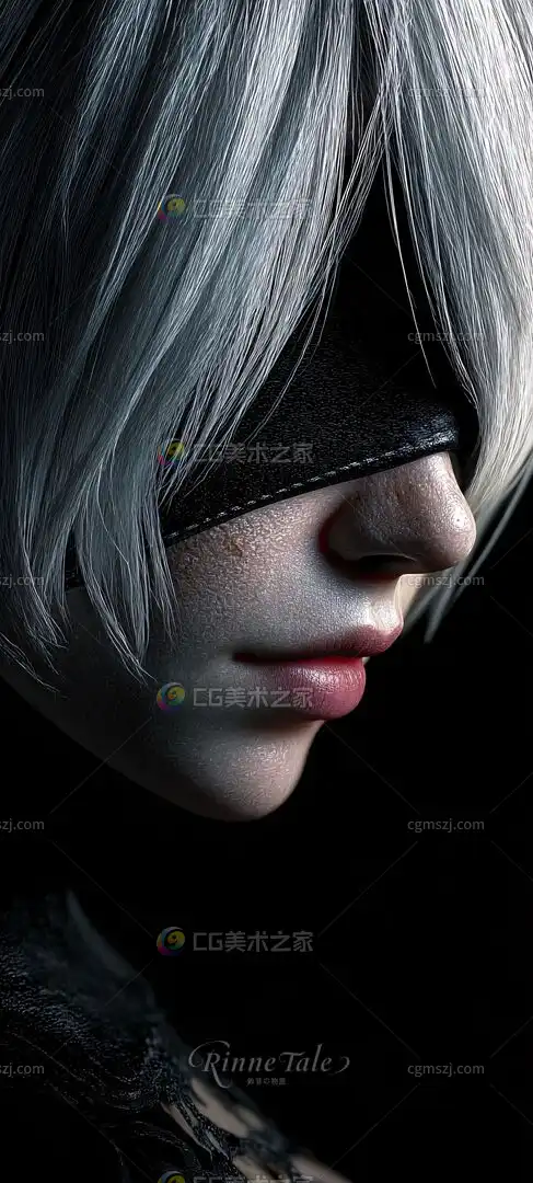 黑暗中的银白倩影-尼尔机械纪元 (16)