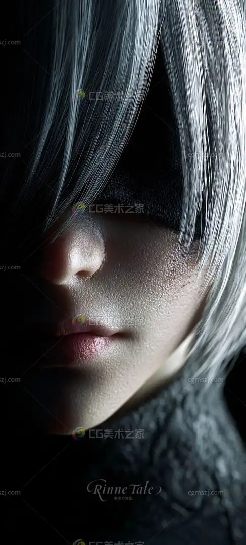 黑暗中的银白倩影-尼尔机械纪元 (17)