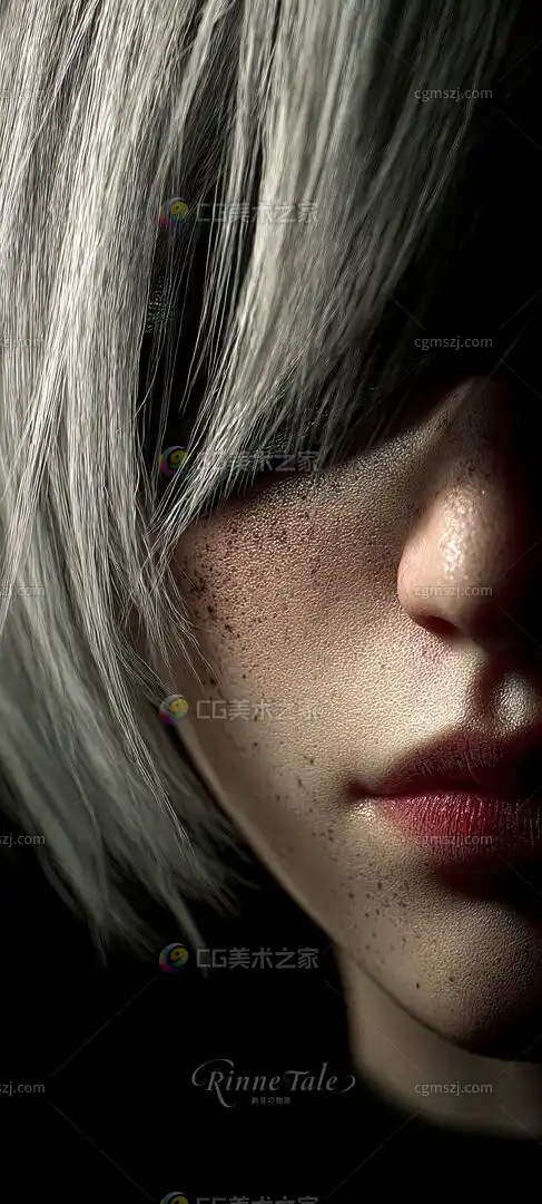 黑暗中的银白倩影-尼尔机械纪元 (19)